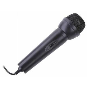 Microfon Karaoke OEM MIK0008, Jack 3.5 mm (Negru) imagine
