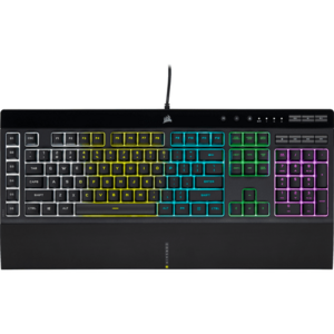Tastatura Gaming Corsair K55 RGB PRO, iluminare RGB, USB (Negru) imagine