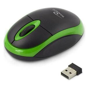Mouse Wireless TITANUM Vulture, USB, Negru/Verde imagine