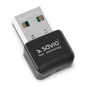 Adaptor Savio BT-050, USB 2.0, Bluetooth 5.0 imagine