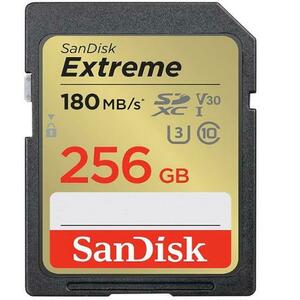 Card de memorie SanDisk Extreme SDSDXVV-256G-GNCIN, SDXC, 256GB, UHS-I U3, Clasa 10, V30 imagine