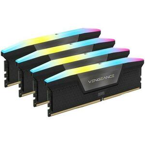 Memorie Corsair Vengeance Std PMIC, XMP 3.0 Black Heatspreader 64GB (4x16GB), DDR5, 6200MT/s, CL 32, RGB imagine