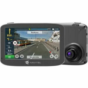 Camera Auto DVR cu Navigatie GPS NAVITEL RE 5 DUAL, Filmare FullHD, 140°, Night Vision, ecran de 5-inch TFT, Touch screen, FM-transmitter imagine