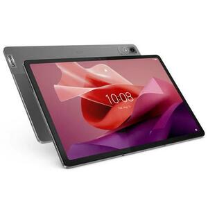 Tableta Lenovo Tab P12, Procesor MediaTek Dimensity 7050 Octa-Core, Ecran LTPS Multi-touch 3K 12.7inch, 8GB RAM, 128GB, 8MP+13MP, Wi-Fi, Bluetooth, Android (Gri) imagine