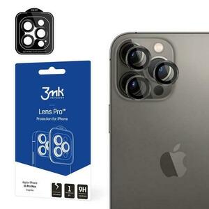 Folie de protectie camera 3mk Lens Protection Pro Graphite pentru iPhone 15 Pro Max imagine