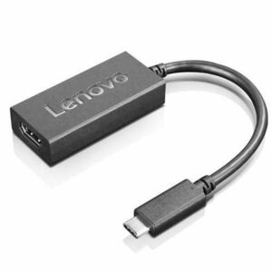 Adaptor Lenovo USB-C la HDMI 2.0, convertor special (Negru) imagine