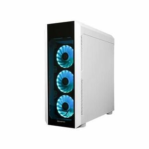 Carcasa Chieftec middle tower, ATX Gaming case, T Glass, 4x RGB fan, MB sync, remote, Alb imagine