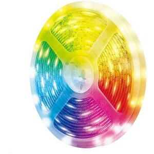 Banda LED RGB inteligenta LogiLink SH0126, Wi-Fi, 400 lm, lumina colorata, autoadeziva, IP65, compatibil TUYA/Amazon Alexa/Google Home, 5m imagine