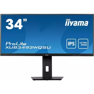 Monitor LED iiyama ProLite XUB3493WQSU-B5 34" UWQHD 4ms Negru imagine