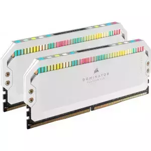 Memorie Desktop Corsair Dominator Platinium 32GB(2 x 16GB) DDR5 5600Mhz White imagine