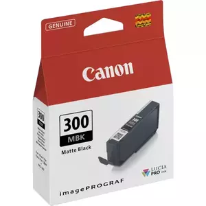 Cartus Inkjet Canon PFI-300MBK 14.4ml Matte Black imagine