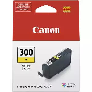 Cartus Inkjet Canon PFI-300Y 14.4ml Yellow imagine