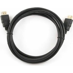 Cablu HDMI 1.8m, (T/T), suporta rezolutii 3D TV si 4K UHD, black imagine