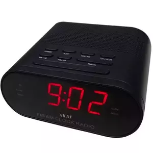Radio cu ceas AKAI CR002A-219, AM/FM, Ecran LED, Sleep/Snooze imagine
