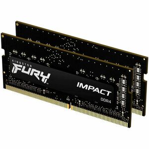 Memorie notebook 32GB 2666MHz DDR4 CL16 SODIMM (2x16GB) FURY Impact imagine