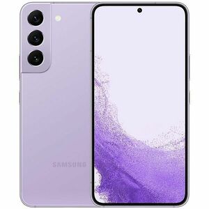 Telefon mobil Samsung Galaxy S22, Dual SIM, 8GB RAM, 128GB, 5G, Bora Purple imagine