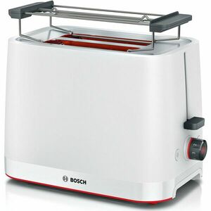 Prajitor de paine Bosch TAT3M121, decongelare si incalzire, suport pt incalzire chifle; high lift; oprire automata; rumenire uniforma; Alb imagine