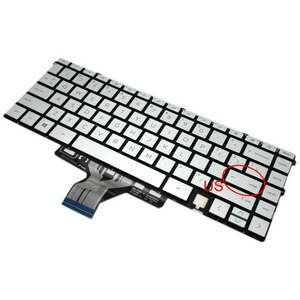 Tastatura Argintie HP SG-A2600-XU iluminata layout US fara rama enter mic imagine