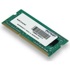 Memorie Laptop Patriot SODIMM, DDR3, 1x4GB, 1600 MHz, CL11 imagine