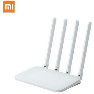 Router Wireless Xiaomi 4C, 300 Mbps, 4 Antene externe (Alb) imagine