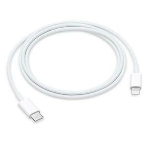 Cablu de date Apple MM0A3ZM/A, USB-C - Lightning, 1m (Alb) imagine