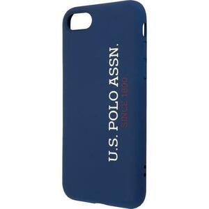 Husa de protectie US Polo Silicone pentru iPhone 7/8/SE 2, Blue imagine