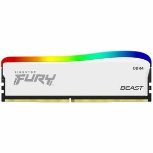 Memorie Kingston FURY Beast RGB White Special Edition 16GB DDR4 3200 Mhz CL16 imagine