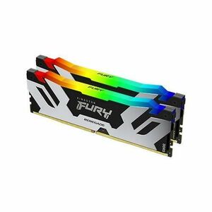 Memorii Kingston FURY Renegade White RGB 32GB(2x16GB) DDR5, 6400MT/s, CL32 imagine