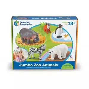 Set 5 figurine Animalute de la Zoo Learning Resources, 18 luni+ imagine