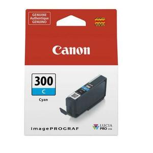 Cartus cerneala Canon PFI300C, Cyan, capacitate 14.4ml, pentru Canon imagePROGRAF PRO-300 imagine