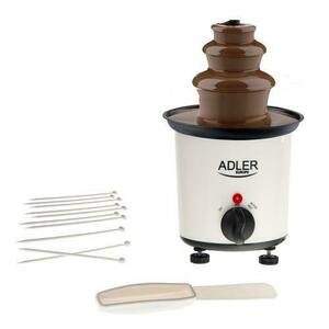 Fantana de ciocolata Adler AD4487, 3 niveluri, lingura pentru ciocolata, 10 tepuse, incalzire 80 grade imagine