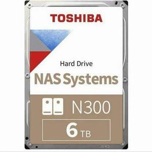 Hard Disk NAS, Toshiba, 6 TB, N300, 7200 RPM, 256 MB, Multicolor imagine