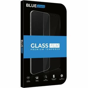 Folie de protectie Ecran BLUE Shield pentru Samsung Galaxy A20s A207, Sticla securizata, Full Glue, 2.5D, Neagra imagine