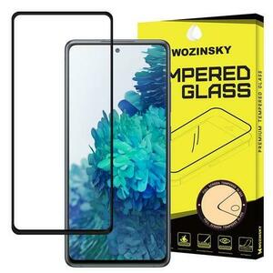 Folie de protectie Ecran WZK pentru Samsung Galaxy A72 A725 / A72 5G A726, Sticla Securizata, Full Glue, Neagra imagine