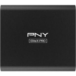 SSD Extern PNY EliteX-Pro Portable, 500GB, USB 3.2 Gen 2 Type-C (Negru) imagine
