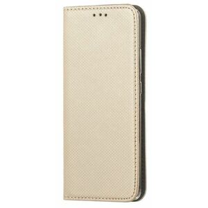 Husa pentru Samsung Galaxy A13 A135, OEM, Smart Magnet, Aurie imagine