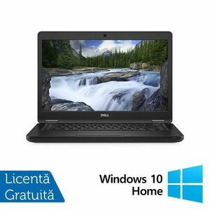 Laptop Refurbished Dell Latitude 5490, Intel Core i5-8350U 1.70GHz, 8GB DDR4, 256GB SSD, 14 Inch HD, Webcam + Windows 10 Home imagine