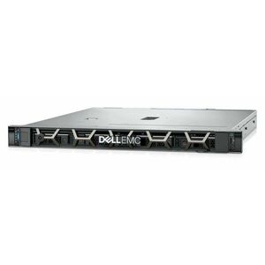 PowerEdge R250 Rack Server Intel Xeon E-2314 2.8GHz, 8M Cache, 4C/4T, Turbo (65W), 3200 MT/s, 16GB UDIMM, 3200MT/s, ECC, 480GB SSD SATA Read Intensive 6Gbps 512 2.5in Hot-plug AG Drive, 3.5in HYB CARR, 3.5" Chassis with up to x4 Hot Plug Hard Drives, Moth imagine