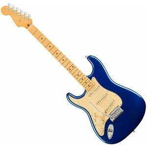 Fender American Ultra Stratocaster LH MN Cobra Blue imagine