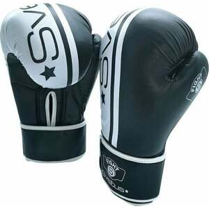 Sveltus Challenger Boxing Gloves Black/White 16 oz imagine