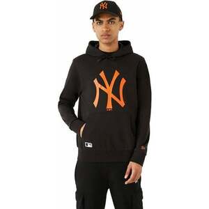 New York Yankees MLB Seasonal Team Logo Black/Orange L Hanorac imagine
