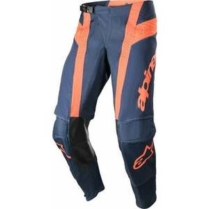 Alpinestars Techstar Arch Pants Night Navy/Hot Orange 32 Motocross pantaloni imagine