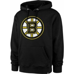 Boston Bruins NHL Imprint Burnside Pullover Hoodie Jet Black M Hanorac pentru hochei imagine