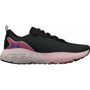 Under Armour Women's UA HOVR Mega 3 Clone Running Shoes Black/Prime Pink/Versa Blue 40 Pantofi de alergare pe șosea imagine