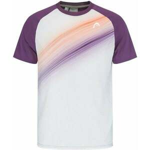 Head Performance T-Shirt Men Lilac/Print Perf XL Tricou Tenis imagine