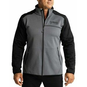 Adventer & fishing Hanorac Warm Prostretch Sweatshirt Titanium/Black XL imagine