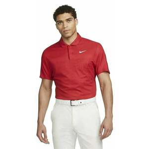Nike Dri-Fit ADV Tiger Woods Mens Golf Polo Gym Red/University Red/White S imagine