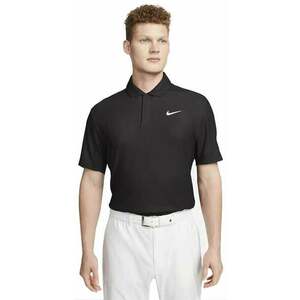 Nike Dri-Fit Tiger Woods Mens Golf Polo Negru/Antracit/Alb L Tricou polo imagine