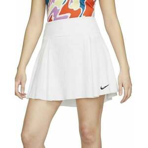Nike Dri-Fit Advantage Regular Womens Tennis Skirt White/Black XS imagine