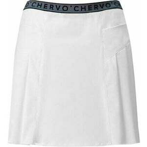 Chervo Womens Joke Skirt White 34 imagine